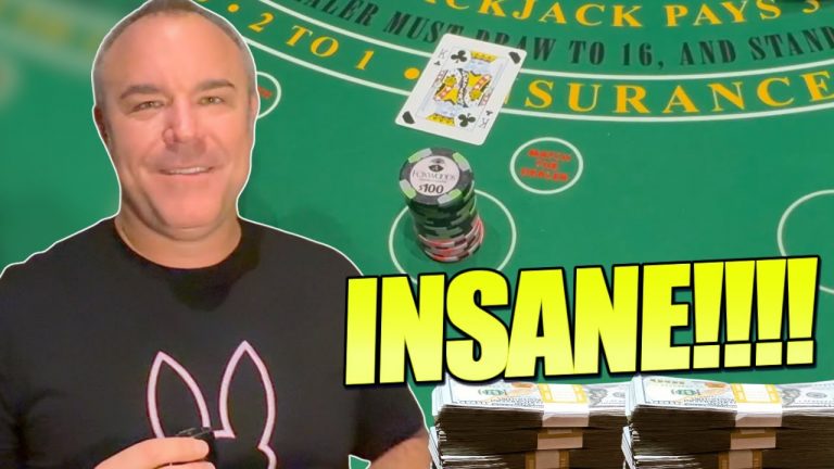 INSANE: BLACKJACK LIKE NEVER BEFORE! Up To $5,000/Hand