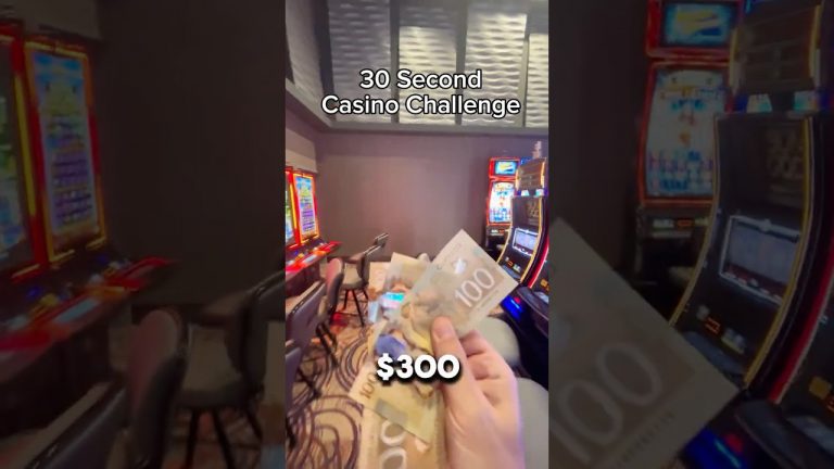 POV: Can I Double $300 In 30 Second’s? (Casino Challenge)