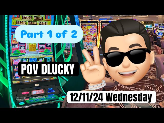 Part 1 of 2 POV: A Day in the Life of D Lucky December 11, 2024 Baccarat + Sports bets + Slots