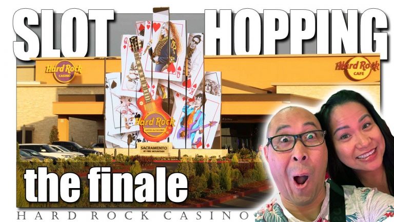 SLOT MACHINE HOPPING at HARD ROCK CASINO! PART 4