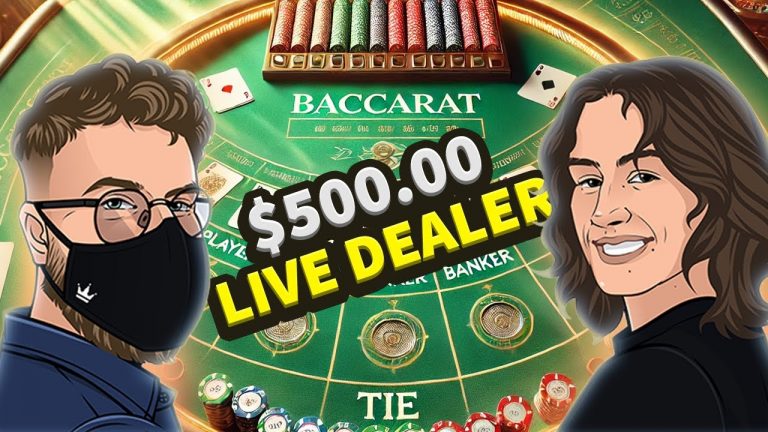 We Gambled $500 on Live Baccarat in Vegas!