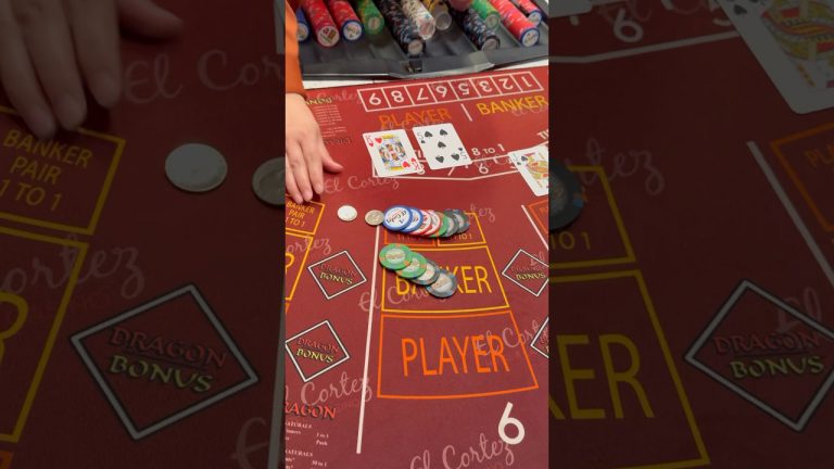 You can turn $250 into $1000 in 2 simple steps at the casino #casino #gamble #gambling #baccarat