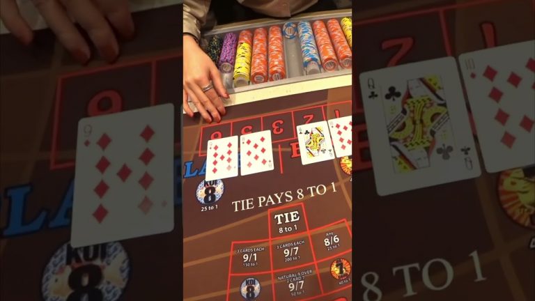 $50,000 BET TO PAY OFF FRIEND’S DEBT #baccarat #casino #vegas