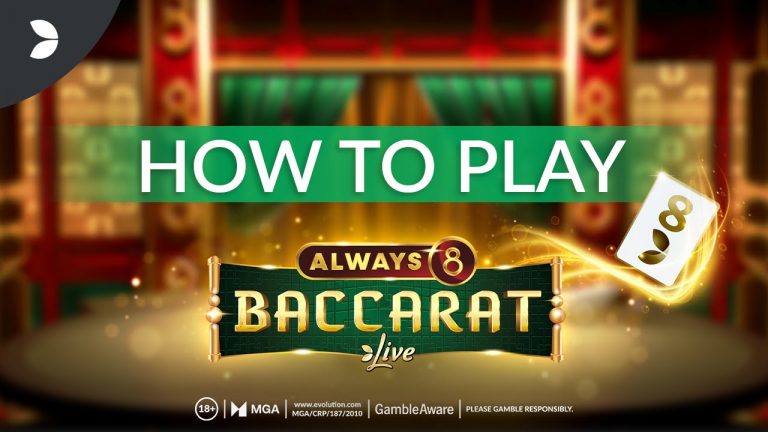 Always 8 Baccarat: Tutorial | Evolution