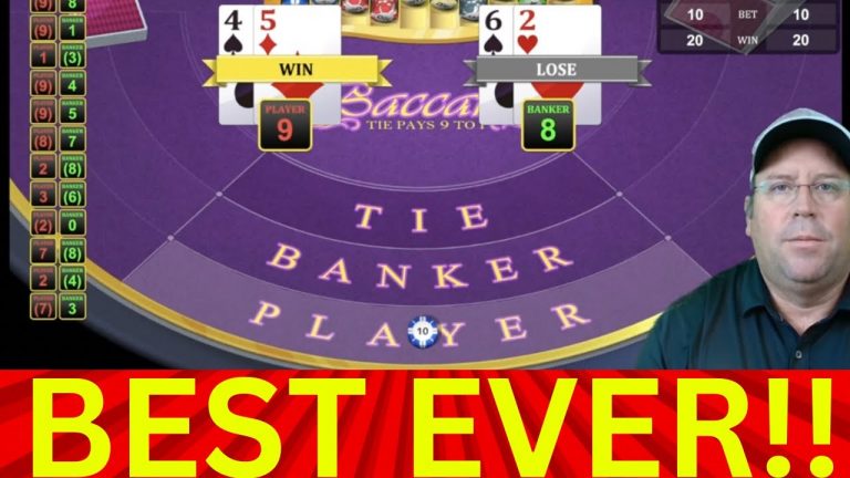 BEST NEW BACCARAT SYSTEM FINALLY REVEALED!!