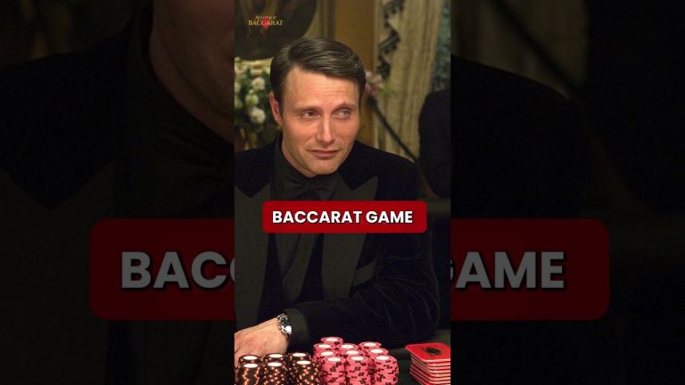 Bond And Baccarat Are Synonymous! #shorts #casino #baccarat