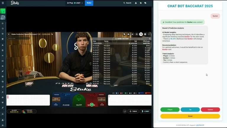 Chat Bot Baccarat 2025 |Baccarat Strategies: Winning $687,966 | Baccarat | Baccarat winning strategy