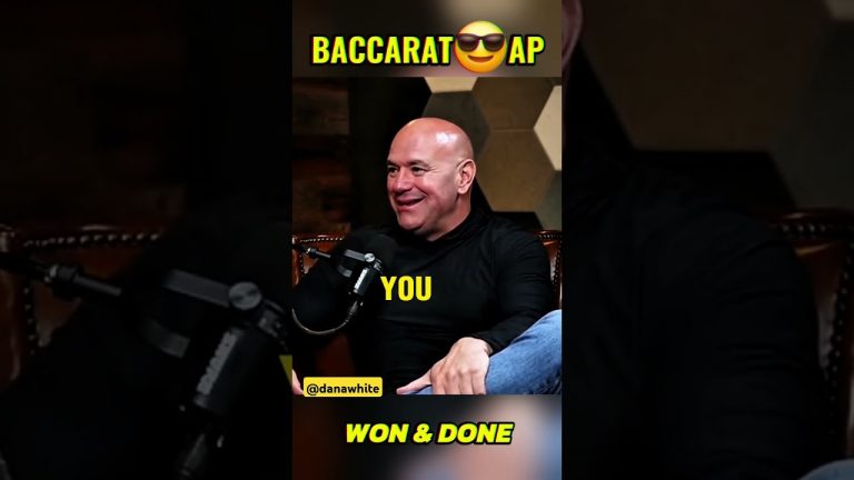 Dana White Betting Strategy #casino #lasvegas #baccarat #danawhite #strategy #math