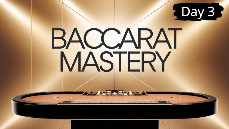 Day 3: Mastering Discipline and Strategy for Baccarat Profits!