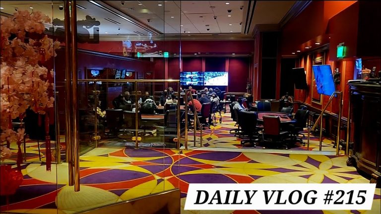 GAMBLING ALL MY POKER DEALING TIPS ON ONE HAND OF BACCARAT AT LUCKY LADY CASINO! | Daily Poker Vlog