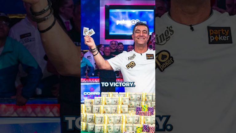 Hossein Ensan: 116 Million Chip Pot Winner! #shorts #casino #pokerplayer