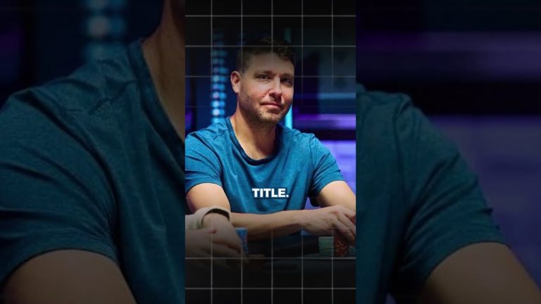 Jeremy Ausmus: Player of the Year, and a Million! #shorts #casino #poker #pokergo