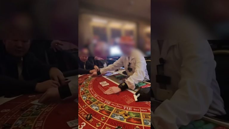 MASSIVE BACCARAT SESSION ON MY YOUTUBE CHANNEL #baccarat #casino #comedy #gambling #baccaratsystem