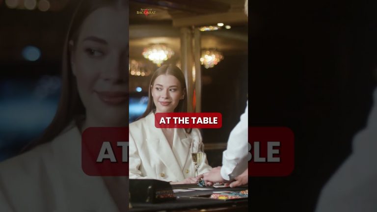 Master Baccarat Etiquette #shorts #casino #baccarat