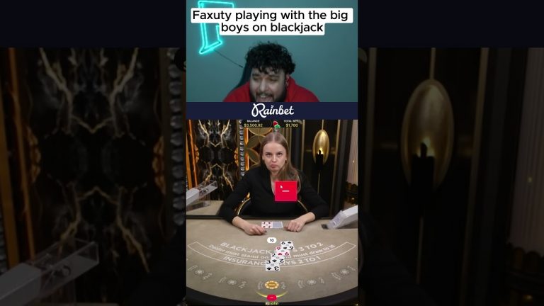 Most epic gameplay at blackjack on stream