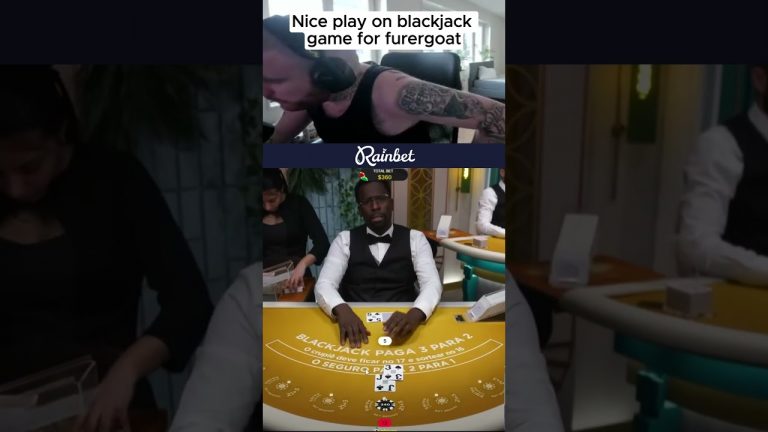 Most epic gameplay at blackjack on stream