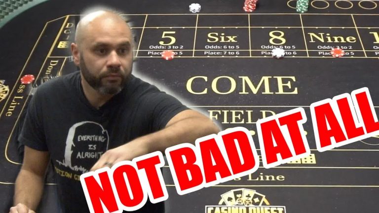 PRETTY GOOD 30 Roll Craps Challenge – WIN BIG or BUST #470