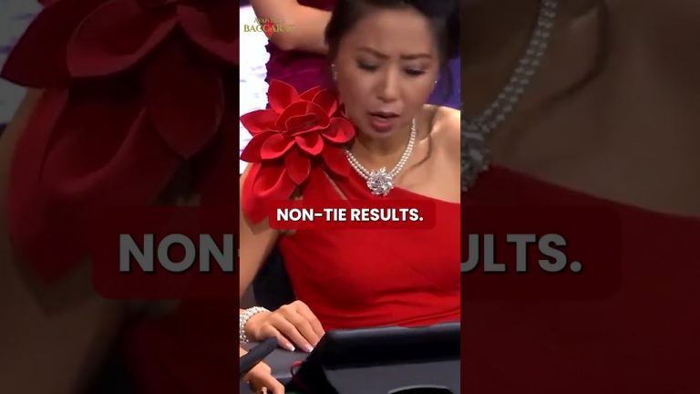 What Happens If There’s A Tie In Baccarat? #shorts #casino #baccarat