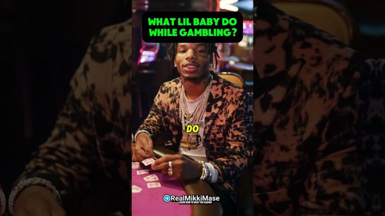 What did lil baby do while gambling? #mikkimase #podcast #lilbaby #gambling #casino #baccarat