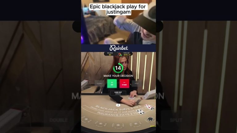 blackjack game on stream this dealer couldn’t believe